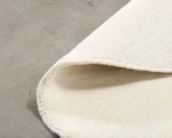 Rugvista Core Handloom Flat matta ø 300 cm naturvit