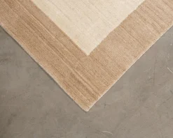 Rugvista Handloom Frame ullmatta 300 x 400 cm beige / naturvit
