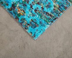 Rugvista Kamala matta 190 x 290 cm blå / grön