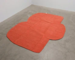 Rugvista Lifeline ullmatta 230 x 300 cm röd