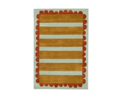 Rugvista Liora matta 200 x 300 cm orange / röd / ljusgrön