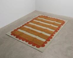 Rugvista Liora matta 200 x 300 cm orange / röd / ljusgrön