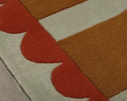 Rugvista Liora matta 200 x 300 cm orange / röd / ljusgrön