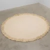 Rugvista Ravi ullmatta ø 200 cm beige