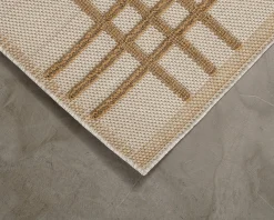 Rugvista Rutan matta 160 x 230 cm ljusbrun