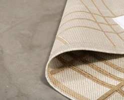 Rugvista Rutan matta 160 x 230 cm ljusbrun