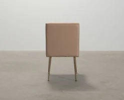 Ruth & Joanna Art matstol beige läder