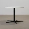 Sofacompany Allie matbord ø 120 cm vit / svart
