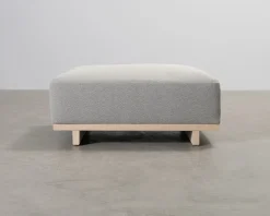 Sofacompany Aya fotpall green harmaanbeige