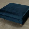 Sofacompany Dylan fotpall Velour Lux Petrol