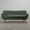 Sofacompany Herman 3-sits soffa Cura Dark Green