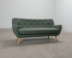 Sofacompany Herman 3-sits soffa Cura Dark Green
