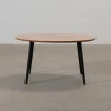 Sofacompany Hubert soffbord ø 90 cm valnöt / svart