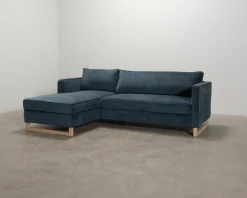 Sofacompany Madison 3-sits bäddsoffa med divan blå