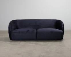 Sofacompany Paula 3-sits soffa Velour Lux Navy