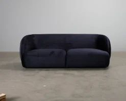 Sofacompany Paula 3-sits soffa Velour Lux Navy