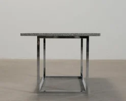 Soffbord 60 x 110 cm grå granit