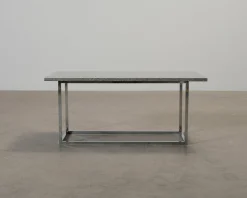 Soffbord 60 x 110 cm grå granit