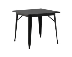 Tempe matbord 80 cm svart