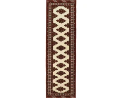 Torkaman Fine orientalisk matta 84 x 284 cm