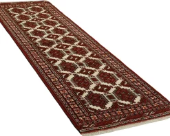 Torkaman Fine orientalisk matta 87 x 287 cm
