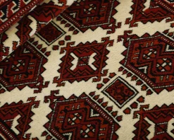 Torkaman Fine orientalisk matta 87 x 287 cm