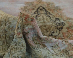 Vintage Kerman Fine orientalisk matta 211 x 301 cm