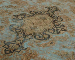 Vintage Kerman orientalisk matta 300 x 398 cm