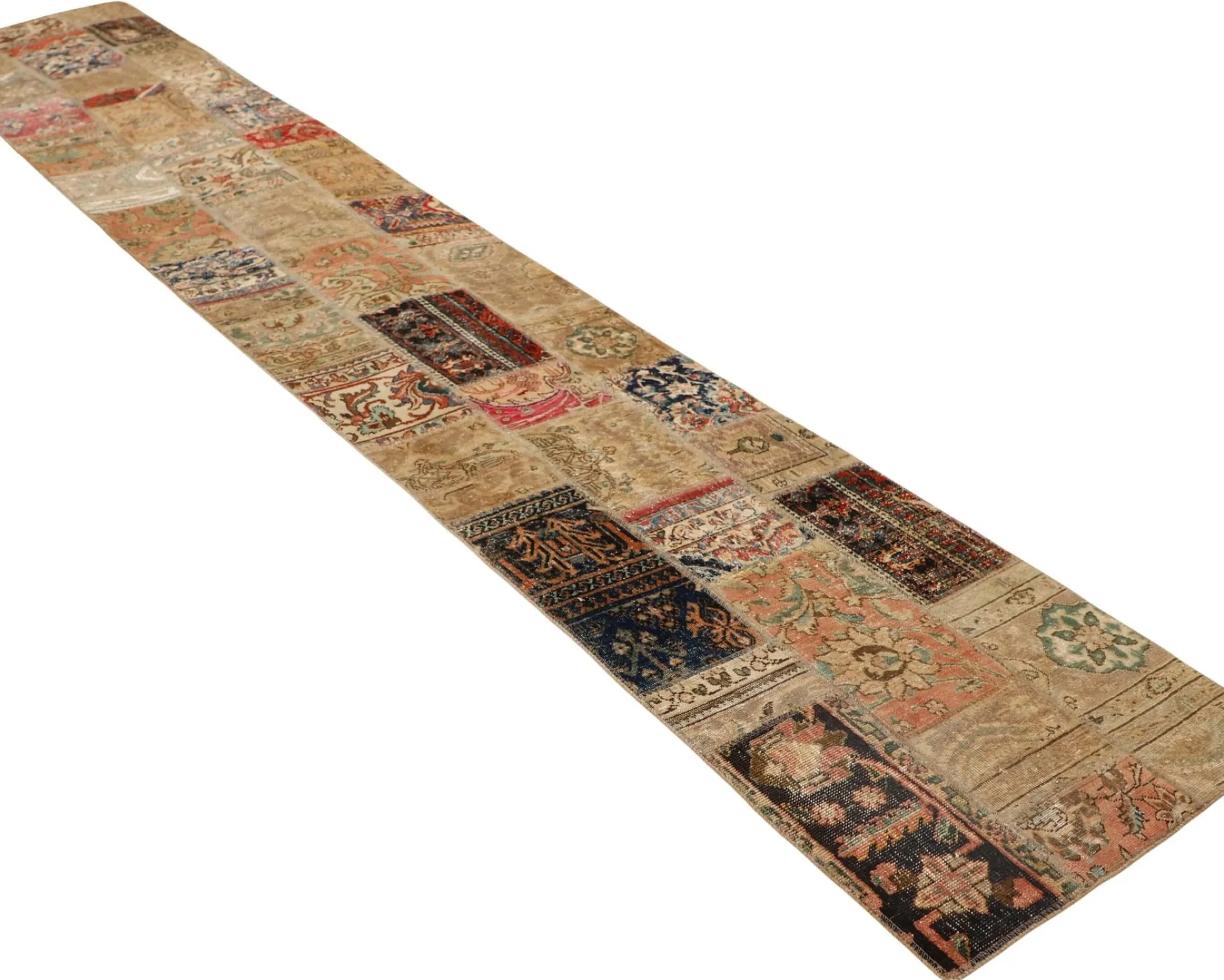 Vintage Patchwork orientalisk matta 80 x 502 cm