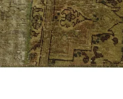Vintage Patchwork orientalisk matta 75 x 203 cm