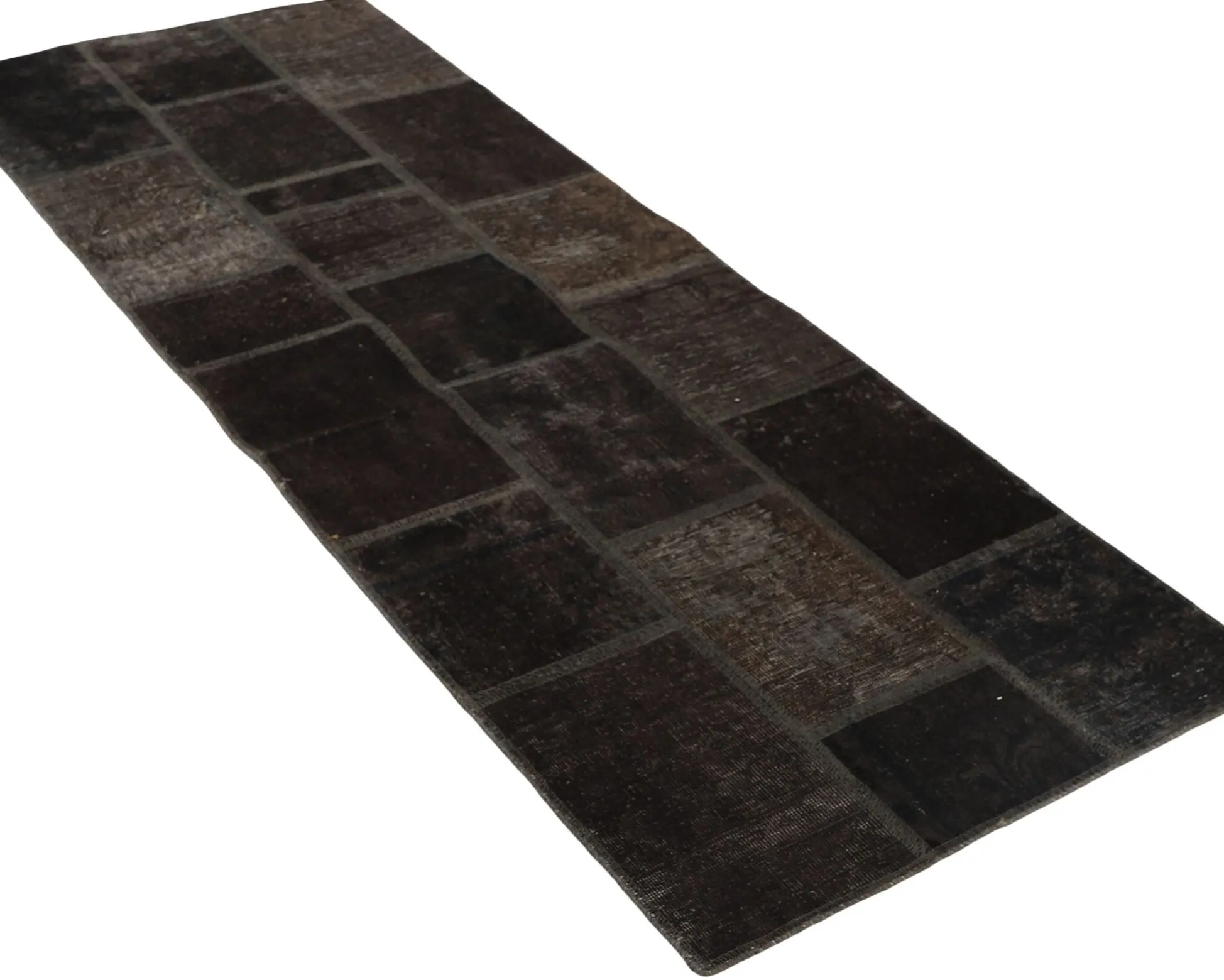 Vintage Patchwork orientalisk matta 76 x 202 cm
