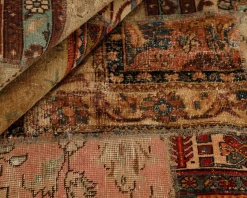 Vintage Patchwork orientalisk matta 246 x 355 cm