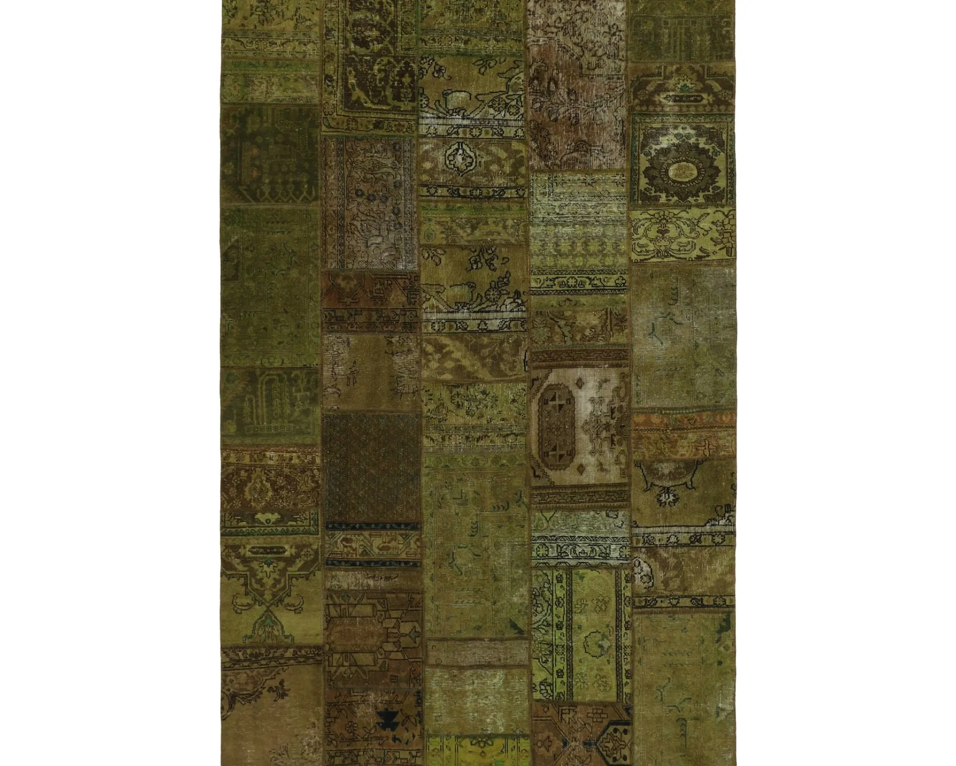 Vintage Patchwork orientalisk matta 207 x 309 cm