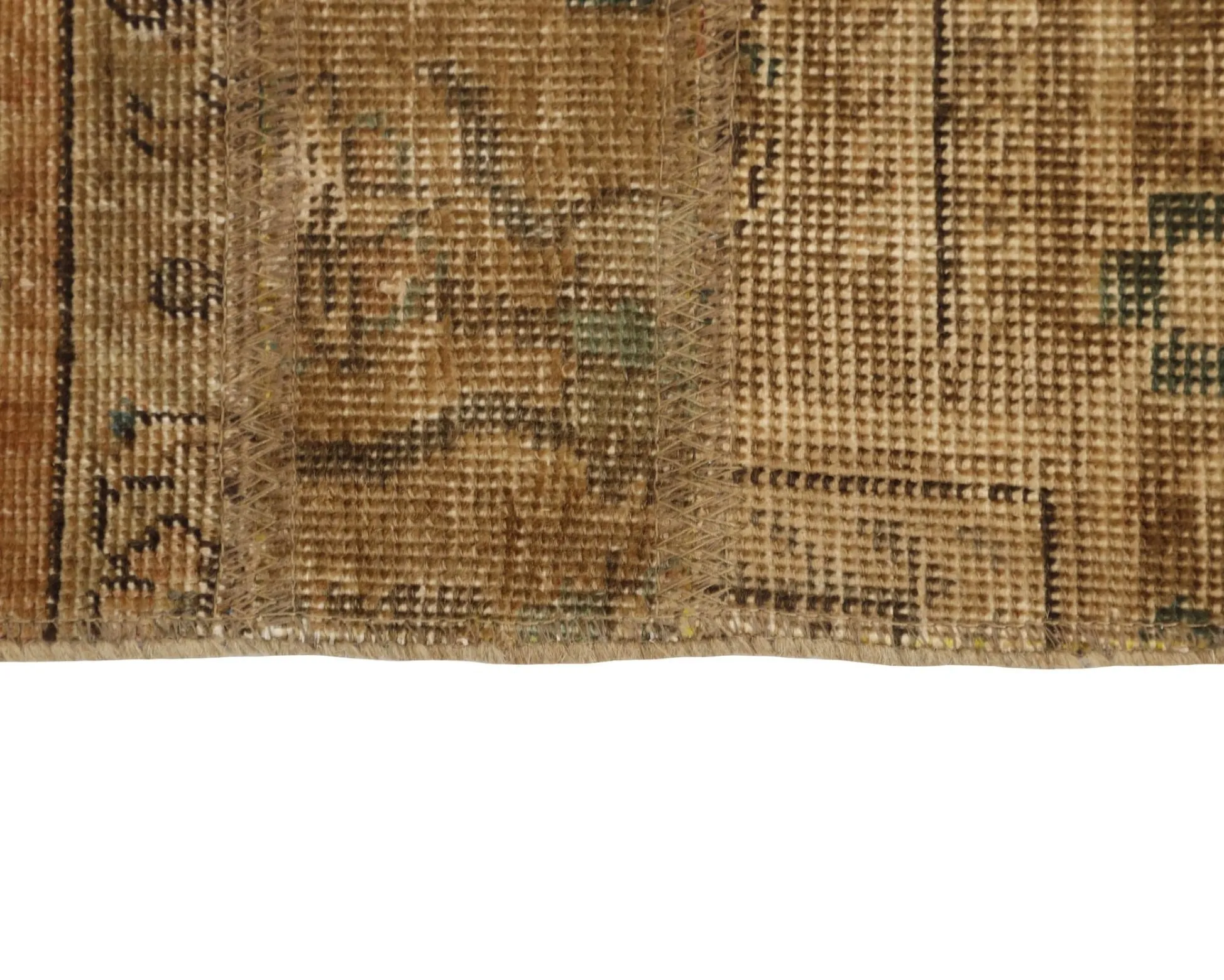 Vintage Patchwork orientalisk matta 253 x 358 cm