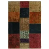 Vintage Patchwork orientalisk matta 105 x 150 cm