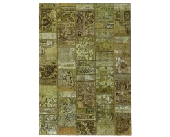 Vintage Patchwork orientalisk matta 143 x 200 cm