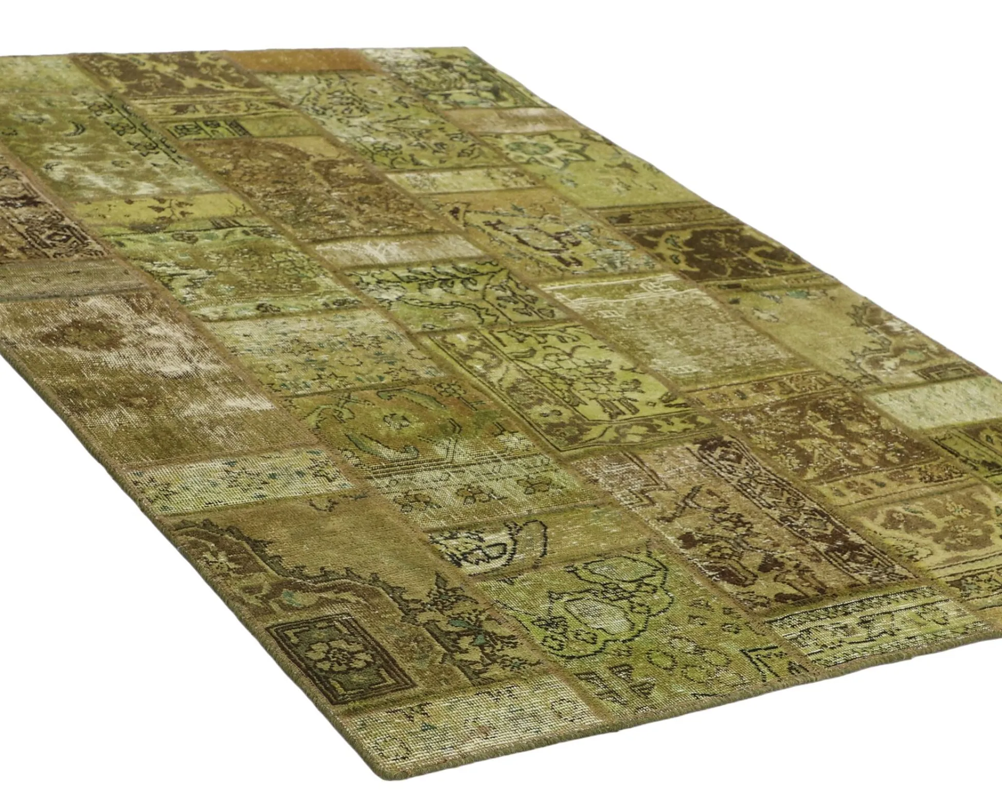 Vintage Patchwork orientalisk matta 143 x 200 cm