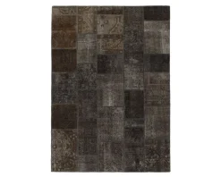 Vintage Patchwork orientalisk matta 174 x 243 cm