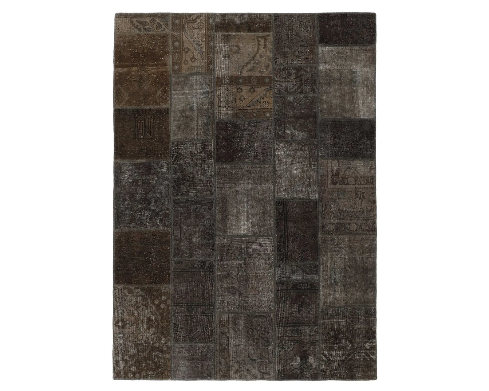 Vintage Patchwork orientalisk matta 174 x 243 cm