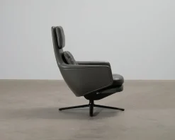 Vitra Grand Relax fåtölj grå