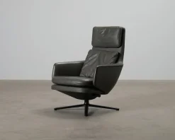 Vitra Grand Relax fåtölj grå