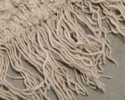 Woven Works Arc ullmatta ø 160 cm vit / beige